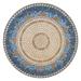 KNF Caribbean Sea Mosaic Table Collection - Round Bistro Table, Pewter, 60" dia. - Frontgate