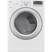 LG 7.4 Cu. Ft. 8-Cycle Smart Electric Dryer - White - DLE3170W
