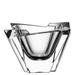Orrefors Glacial Crystal Abstract Contemporary Decorative Bowl in Clear Glass & Crystal | 3.25 H x 4.75 W x 4.75 D in | Wayfair 6320412