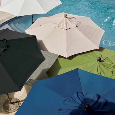 Octagonal Outdoor Market Patio Umbrella - Sand, Ch...