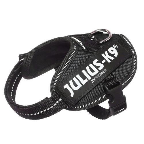 Julius-K9 IDC®-Powergeschirr für Hunde in schwarz, Größe Baby 2