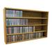 Wood Shed 03 Series Multimedia Wall Mounted Media Storage Wood/Solid Wood in Brown | 24.75 H x 39.44 W x 6.75 D in | Wayfair 403-3 / Honey Oak