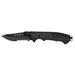 Gerber Hinderer Black Folding Knife - Clam Pack 22-41870