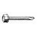 ZORO SELECT U31810.025.0075 Self-Drilling Screw, 1/4" x 3/4 in, Zinc Plated