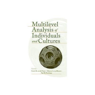 Multilevel Analysis of Individuals and Cultures by Ype H. Poortinga (Paperback - Lawrence Erlbaum As