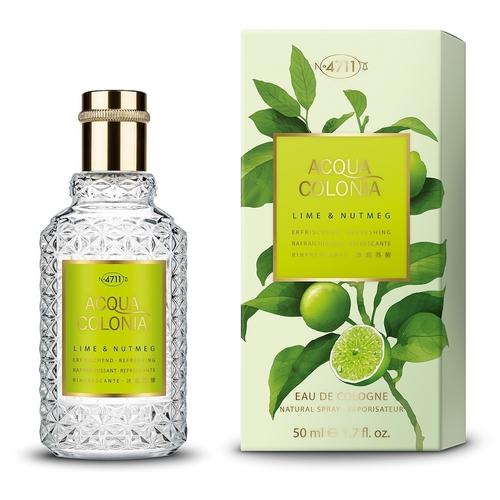 4711 Acqua Colonia - Lime & Nutmeg Spritzen & Sprühen Eau de Cologne 50 ml