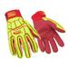 RINGERS GLOVES 169-10 Impact Gloves,L,Synthetic Leather,PR