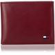 Tommy Hilfiger Men's Dore Passcase Billfold Wallet,Red,One Size