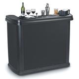 Carlisle Food Service Products Maximizer™ Portable Bar in Black | 48.5 H x 26.5 D in | Wayfair 755003