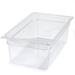 Carlisle Food Service Products 25.9 qt. Rectangle Plastic Food Storage Container Plastic | 8 H x 20.75 W x 12.75 D in | Wayfair 10203B07