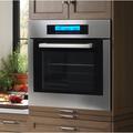 Cosmo 24" Convection Electric Single Wall Oven | 23.4 H x 24 W x 24.7 D in | Wayfair C106SIX-PT