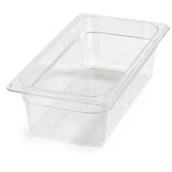 Carlisle Food Service Products Rectangle Plastic Food Storage Container Plastic | 4 H x 12.75 W x 7 D in | Wayfair 3066107