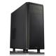 Fractal Design Core 2500 - Compact Mid Tower Computer Case - ATX - Optimized High Airflow and Cooling - 2x 120mm Silent Fans Included - Brushed Aluminium - Water-Cooling Ready - Black