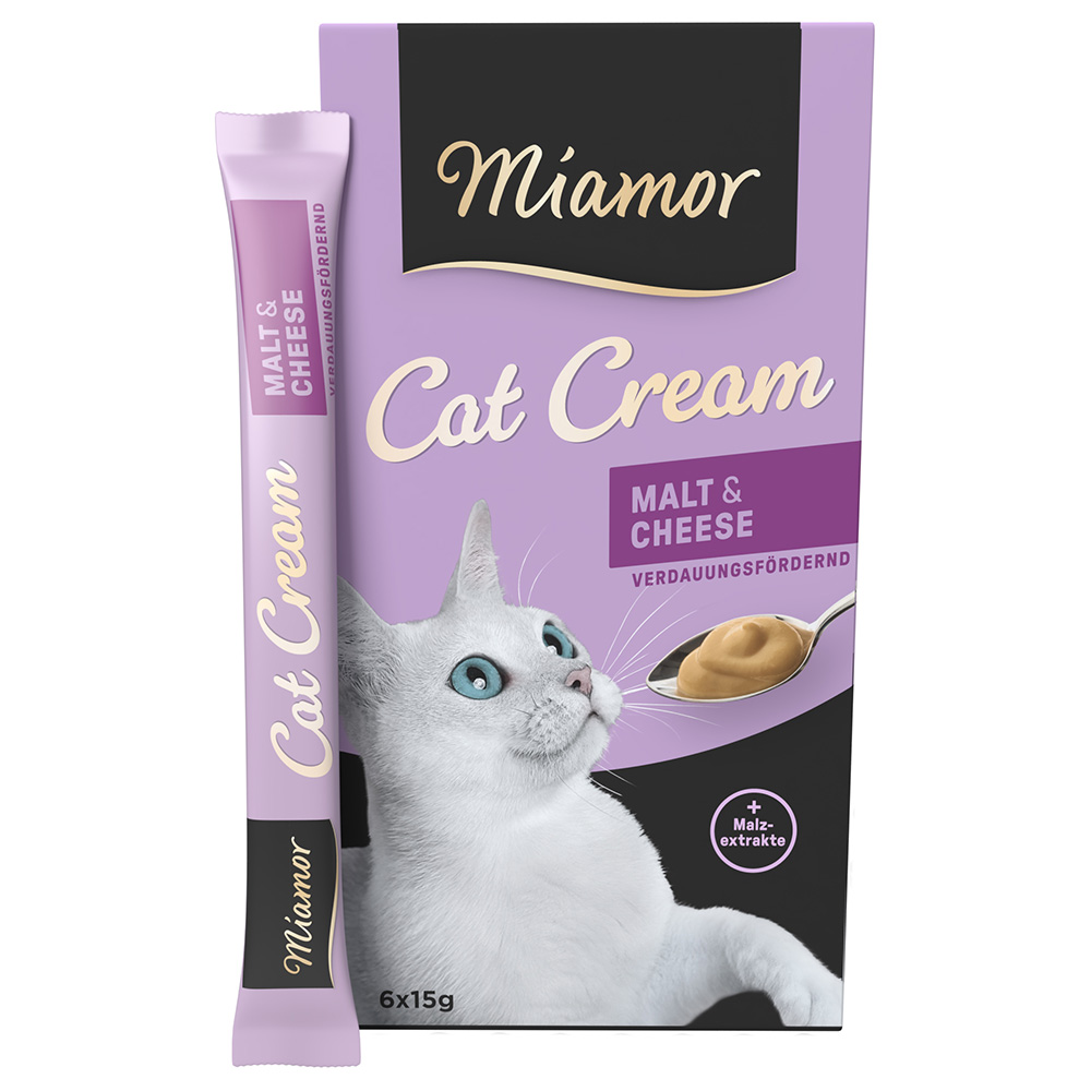 Miamor Cat Cream Malto e Formaggio - Set %: 66 x 15 g