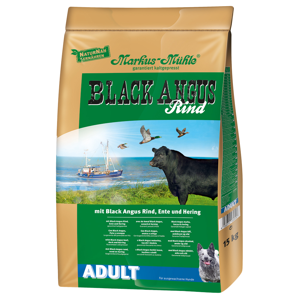 Markus-Mühle Black Angus Adult Crocchette per cane - Set %: 2 x 15 kg