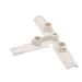 WAC Lighting Suspension Mount T Track Connector in White | 1.3 H x 1.3 D in | Wayfair WMTC-WT