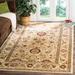 SAFAVIEH Lyndhurst Victoria Traditional Floral Area Rug Ivory 5 3 x 7 6