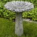 Campania International Sunflower Birdbath Concrete, Copper in Gray/Blue | 27.25 H x 24.5 W x 24.5 D in | Wayfair B-154-AS