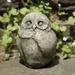 Campania International Baby Barn Owl Statue Concrete, Copper in Green | 5.75 H x 4 W x 4.25 D in | Wayfair A-346-VE