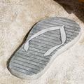 Campania International Flip Flop Stepping Stone Concrete, Copper in Gray | 2 H x 11 W x 21.5 D in | Wayfair E-102L-AL