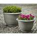 Campania International Padova Cast Stone Pot Planter Concrete in Gray | 18.25 H x 28.25 W x 28.25 D in | Wayfair P-594-GS