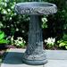 Campania International Hummingbird Birdbath Concrete, Copper in Green | 25.5 H x 18.25 W x 18.25 D in | Wayfair B-034-EM