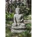 Campania International Seated Lotus Buddha Statue, Copper in Green | 19 H x 12 W x 8 D in | Wayfair OR-134-EM