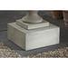 Campania International Textured Low Pedestal Concrete | 8 H x 18 W x 18 D in | Wayfair PD-173-BR