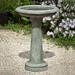 Campania International The Essential Birdbath Concrete, Copper in Brown | 35.75 H x 24.5 W x 24.5 D in | Wayfair B-100-BR