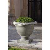 Campania International Cast Stone Urn Planter Concrete, Copper in Brown | 22.5 H x 26.75 W x 26.75 D in | Wayfair P-551-BR