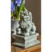 Campania International Temple Foo Dog Statue, Copper in Gray/Blue | 8.25 H x 6.25 W x 4.25 D in | Wayfair OR-129-AS