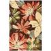 Nourison Fantasy Floral Multicolor 3 6 x 5 6 Area Rug (4x6)