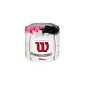 Wilson Tennis Griffbänder Pro Overgrip Sensation 100er Assorted, White/Black/Pink, 100 Pack