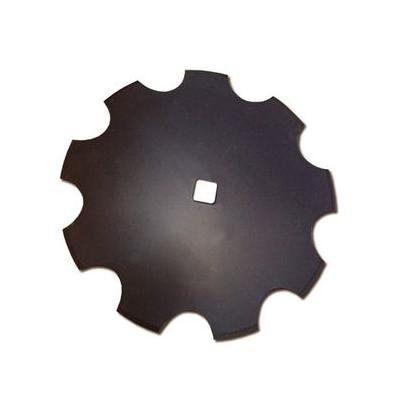 24" X 8mm Notched Disc Blade 1-1/2" Sch 3-1/4" Conc Tillage