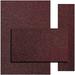 Garland Rug Town Square 3 Piece Area Rug Set (5 x7 3 x4 24 x60 ) Chili Red