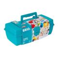 BRIO Builder 34586 - Box 49 TLG. - Das kreative Konstruktionsspielzeug aus Schweden - Einsteiger-Set im praktischen Werkzeugkoffer - Für Kinder ab 3 Jahren
