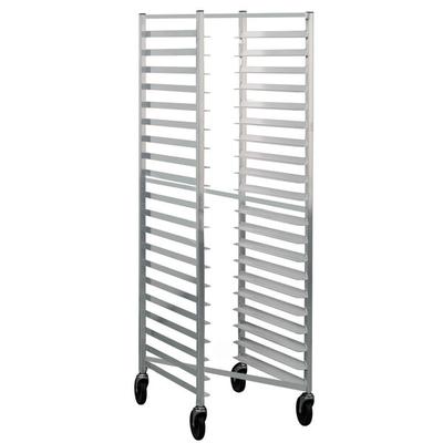 Lakeside 8521 20 Pan End Load Nesting Aluminum Bun / Sheet Pan Rack - Assembled