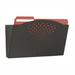 Safco Products Company Wall File Pocket Metal in Black | 9.5 H x 15.63 W x 4.88 D in | Wayfair SAF3171BL