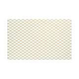 e by design Gingham Check Geometric Print Throw Blanket Microfiber/Fleece/Microfiber/Fleece in Blue | 60 W in | Wayfair HGN176TA6BL28-50x60