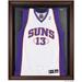 Phoenix Suns Brown Framed Logo Jersey Display Case