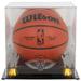 "New Orleans Pelicans Golden Classic Logo Basketball Display Case"