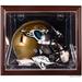 Jacksonville Jaguars (2013-Present) Brown Framed Wall-Mountable Helmet Case