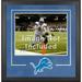 Detroit Lions Deluxe 16'' x 20'' Horizontal Photograph Frame with Team Logo