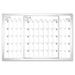 Lorell Magnetic Wall Mounted Calendar Board | 26 H x 36 W x 1.5 D in | Wayfair LLR52503