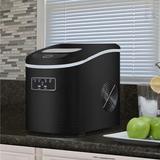 Whynter Compact Portable Ice Maker 27 lb Capacity in Black | 12.9 H x 9.5 W x 14.1 D in | Wayfair IMC-270MB