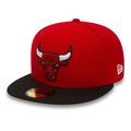 New Era Erwachsene Baseball Cap MŸtze Nba Basic Chicago Bulls 59Fifty Fitted Rot, 6 7/8