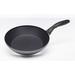 Swiss Diamond EDGE Non-Stick Frying Pan w/ Lid Non Stick/Aluminum in Gray | 2.25 H in | Wayfair 6526c