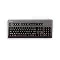 CHERRY G80-3000, EU-Layout, QWERTY Tastatur, kabelgebundene Tastatur, mechanische Tastatur, CHERRY MX BLACK Switches, Schwarz