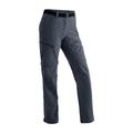 Maier Sports Damen T-Zipp-Off Nata, graphite, 18