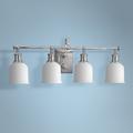 Hudson Valley Keswick 4-Light 29" Wide Chrome Bath Light